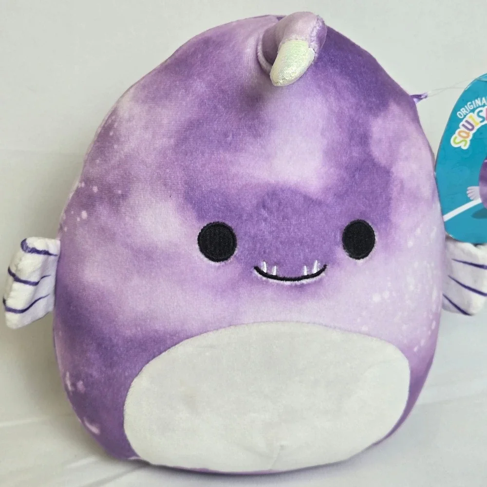 Squishmallow Easton The Angler Fish S7 1379 2022 Sea Life Squad 8